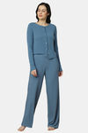 Triumph Viscose Loungewear Bottom - Liberty Blue — thumbnail 5
